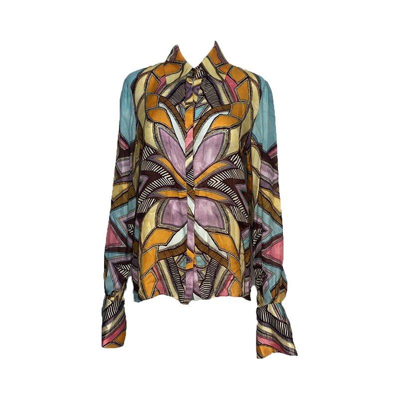 Alexis Printed Vintage Shirt