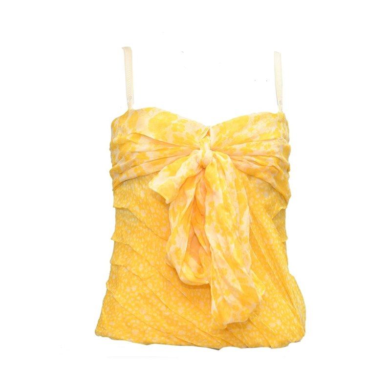 Dolce & GabbanaYellow Corset