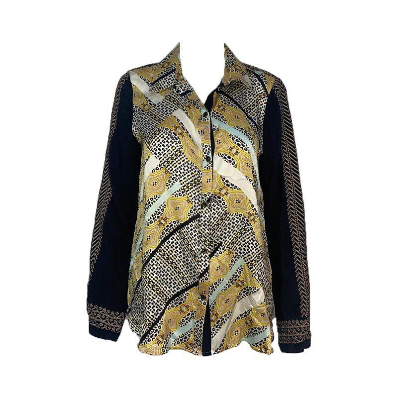 Twelfth Street by Cynthia Vincent Printed Vintage Shirt