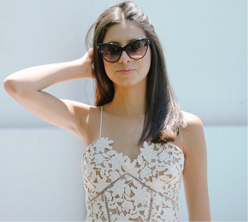 Self Portrait Azaelea Midi Lace Dress Size: S