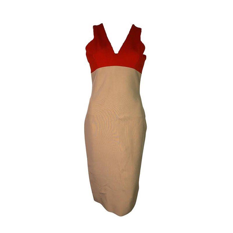 Victoria Beckham Two Colors DressSize: S