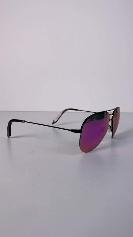 Victoria Beckham Aviator Purple Sunglasses