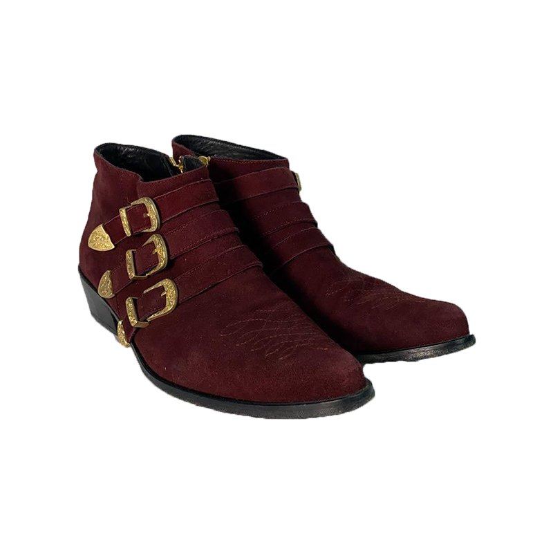 Anine Bing Bordo Sued Boots Size: 36Condition: pre-owned in good condition