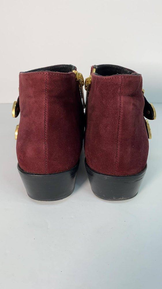 Anine Bing Bordo Sued Boots Size: 36Condition: pre-owned in good condition