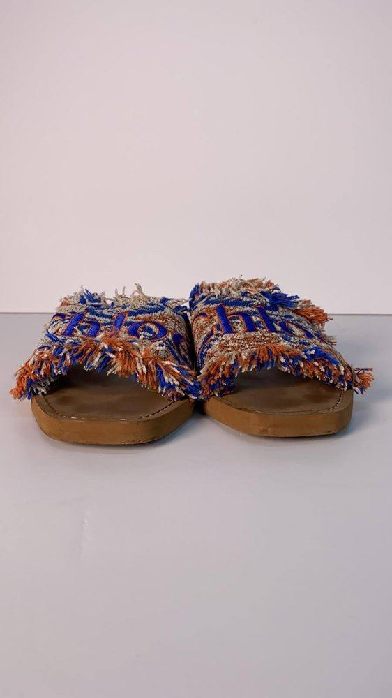 Chloé Multicolor Slide Mules