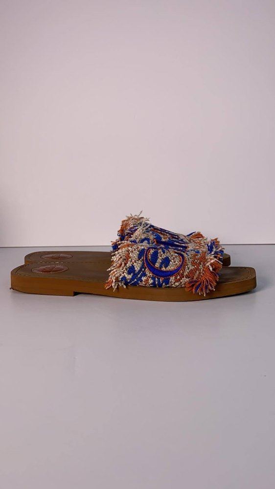 Chloé Multicolor Slide Mules