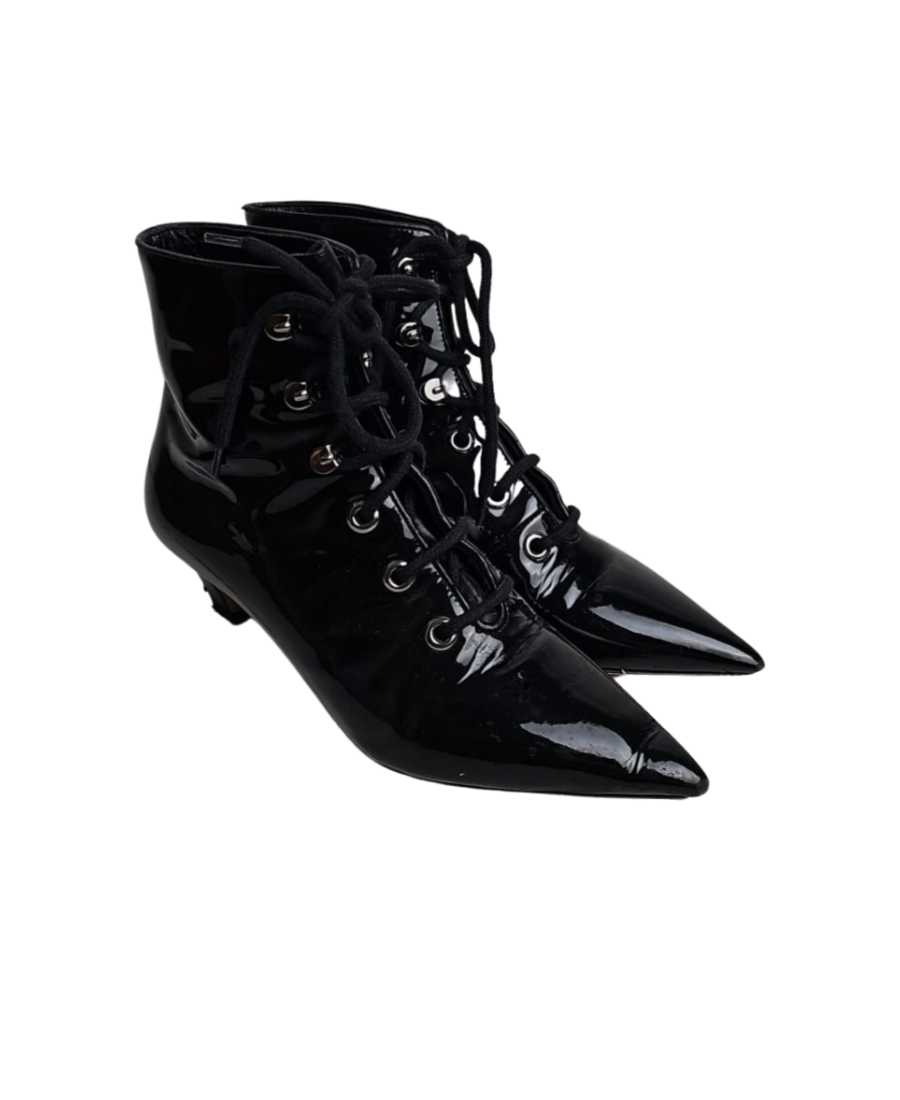 Christian Dior Black BootiesSize: 36