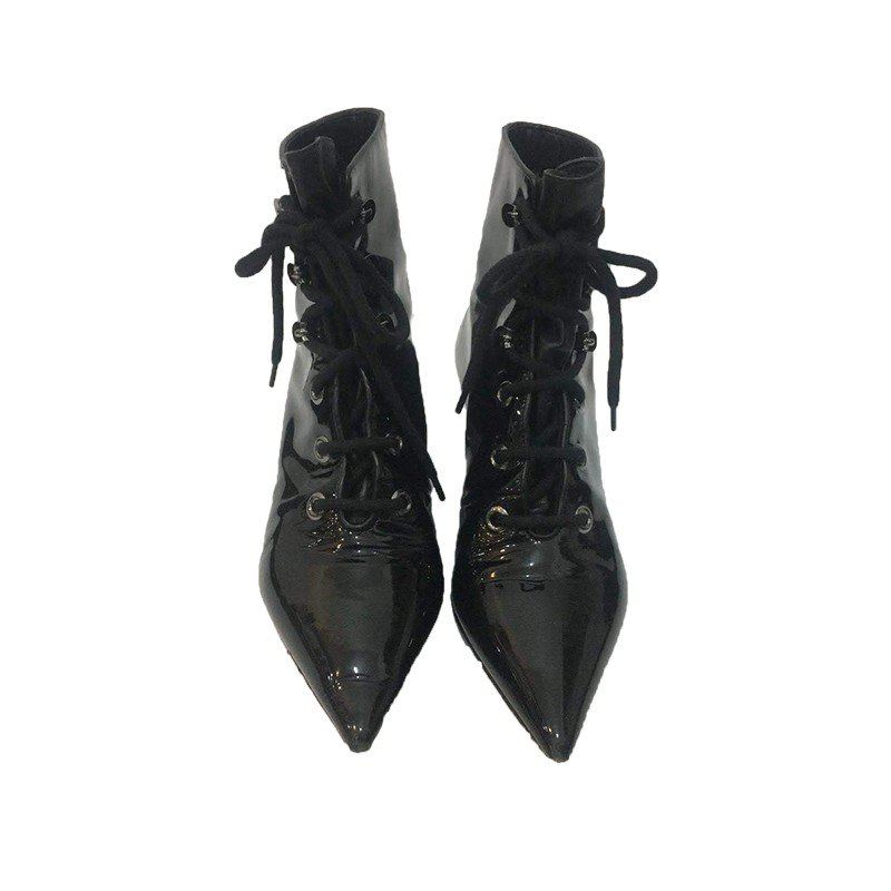 Christian Dior Black BootiesSize: 36