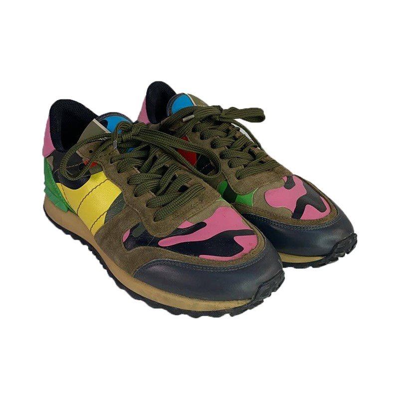 Valentino Multicolor Printed Sneakers