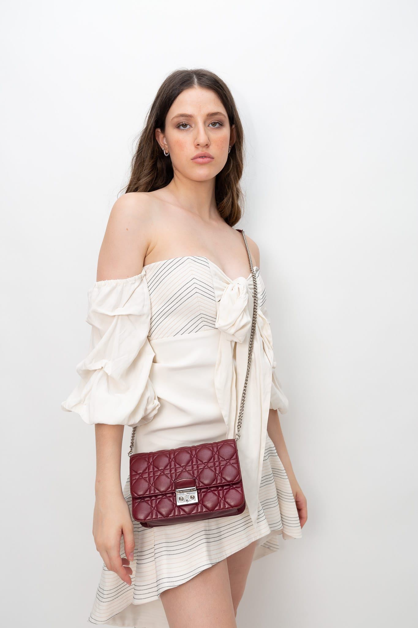Christian Dior Crossbody Bordo Bag