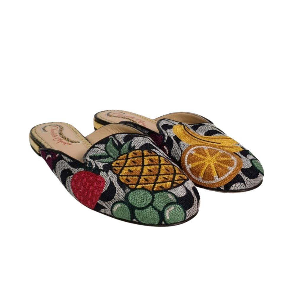 Charlotte Olympia Multicolor Mules