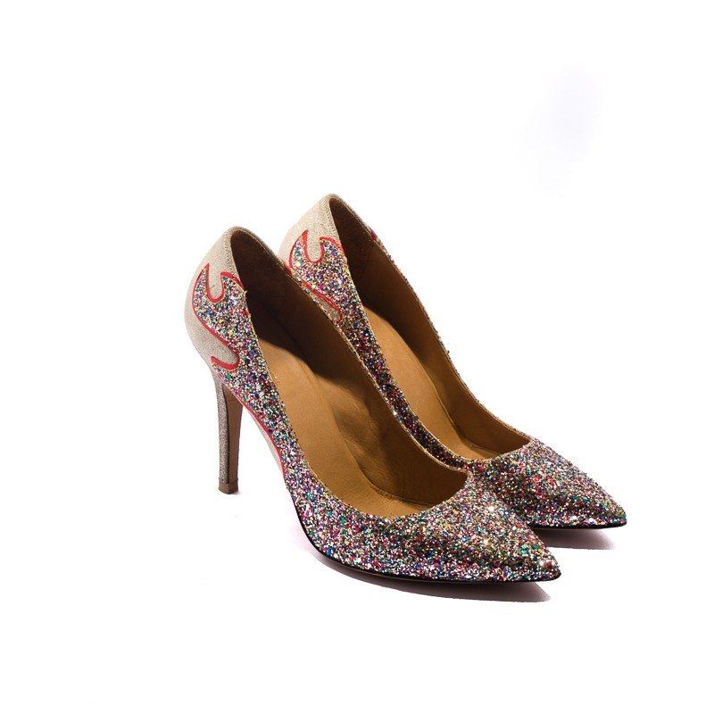 Isabel Marant Étoile Multicolor Heeled Pumps