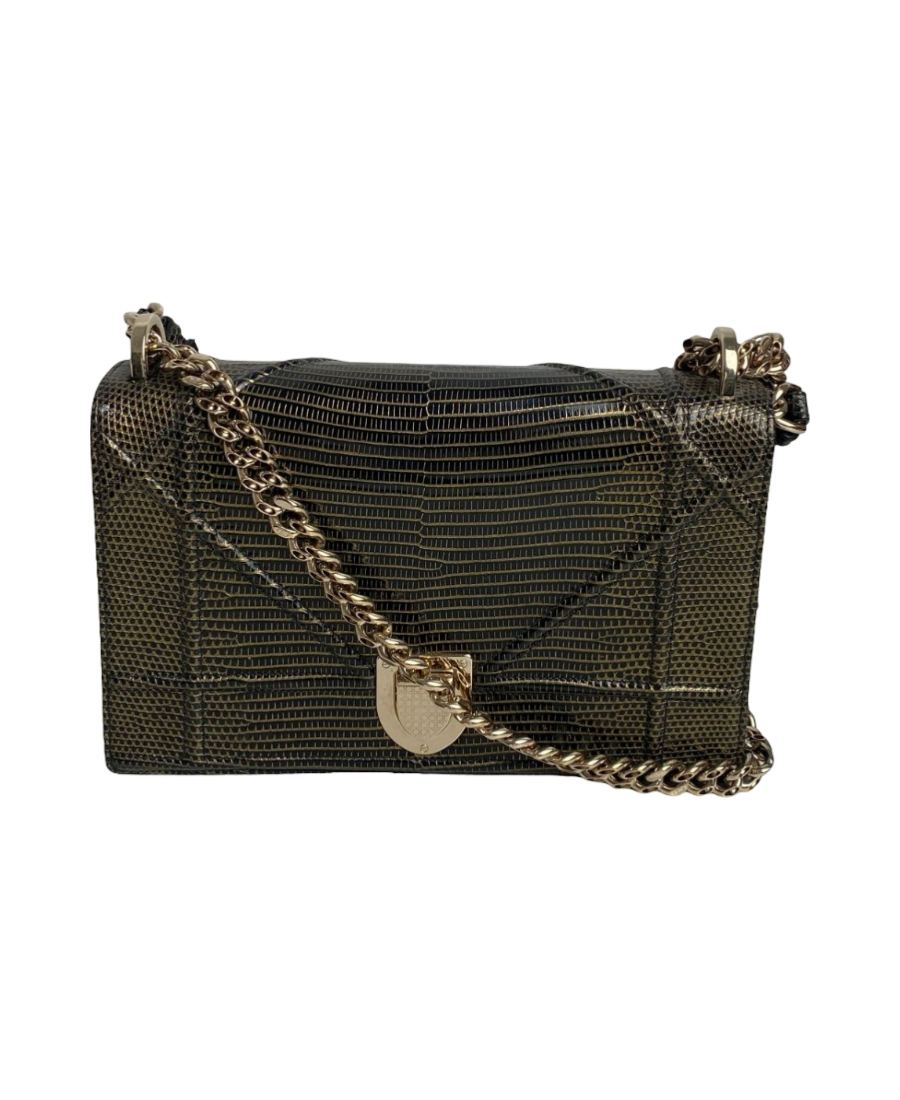 Christian Dior Diorama Lizard Small Bag