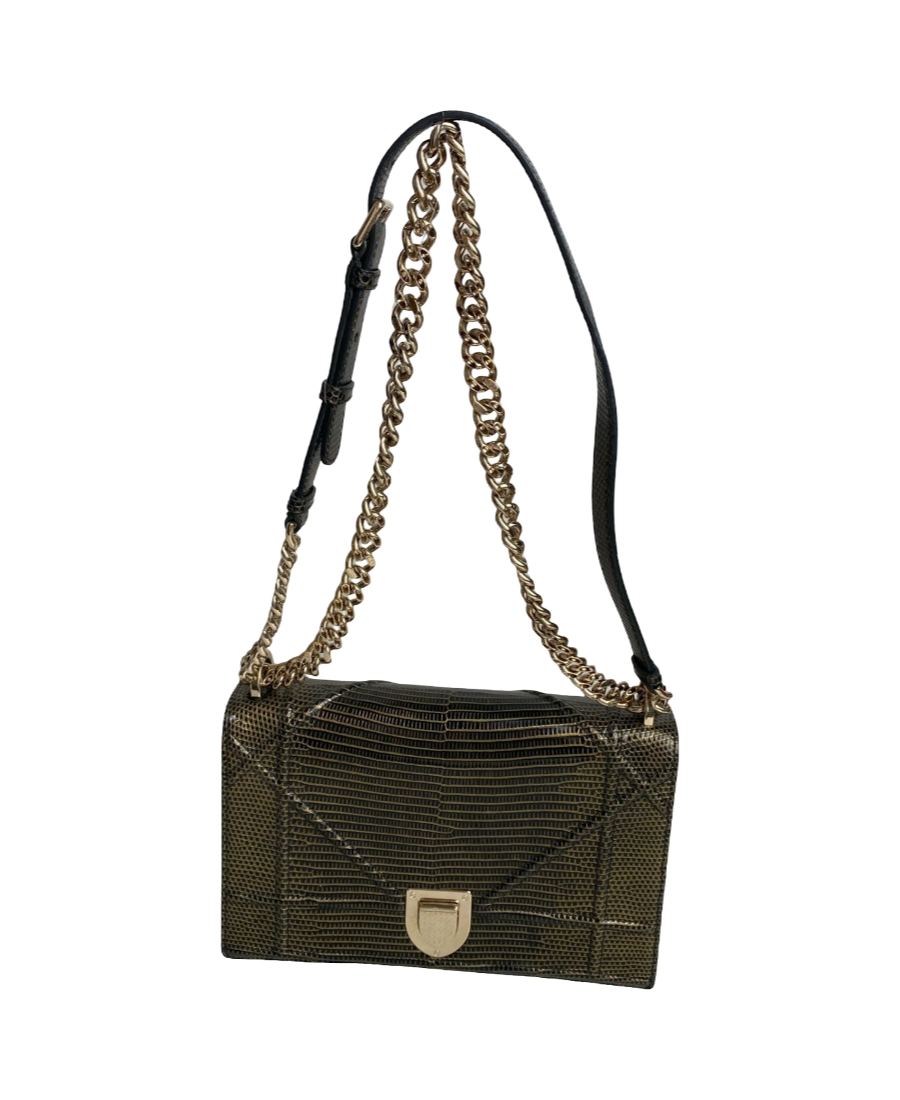 Christian Dior Diorama Lizard Small Bag