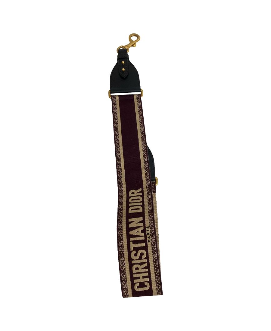 Christian Dior  Bordeaux Shoulder Strap